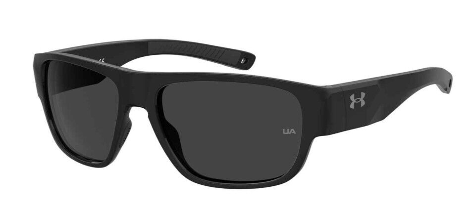 Under Armour  UA-Scorcher 0807-IR Black/Grey Rectangular Men's Sunglasses