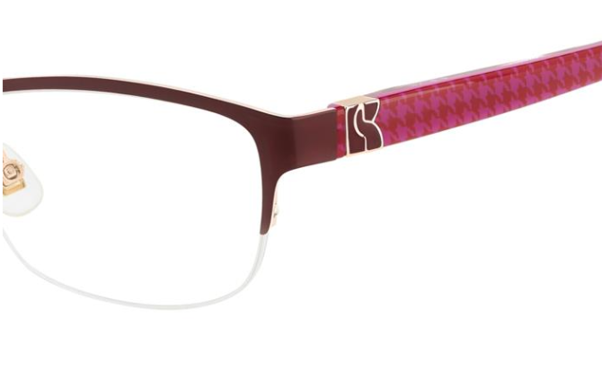 Kate Spade MARNIE 2/G C9A Red Cat Eyed Women's Eyeglasses