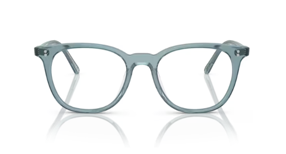 Oliver Peoples 0OV5538U Josianne 1617 Washed Teal Soft Round Men's Eyeglasses