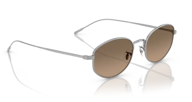Oliver Peoples 0OV1347ST Estra 5036GN Silver Sandstone gradient Men's Sunglasses