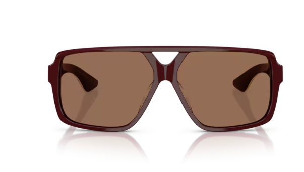 Oliver People 0OV5520SU 1977c 178973 Burgundy Brown Rectangle Men's Sunglasses