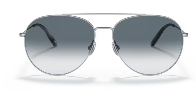 Oliver Peoples 0OV1286S Airdale 50363F Silver Chrome Sapphire Men's Sunglasses