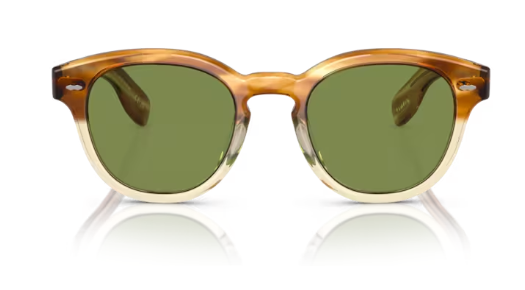 Oliver Peoples 0OV5413SU Cary GrantSun 167452 Honey VSB Green 48mm Sunglasses