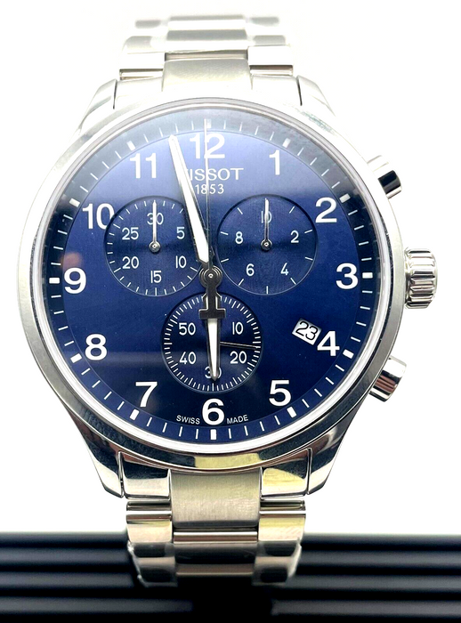 Tissot Chrono XL Classic Blue Dial Men's Watch T1166171104701