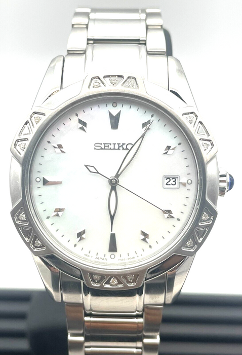 Seiko Diamond Collection Mother-of-pearl Dial Women's Watch SKK727