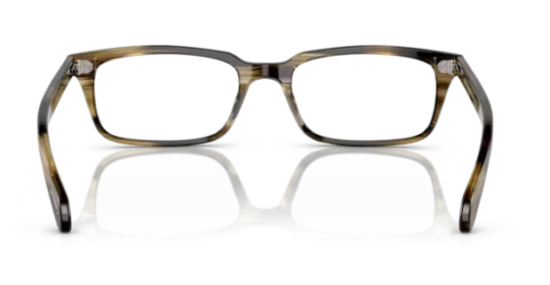 Oliver Peoples 0OV5102 Denison 1719 Olive Smoke Rectangle Men's Eyeglasses