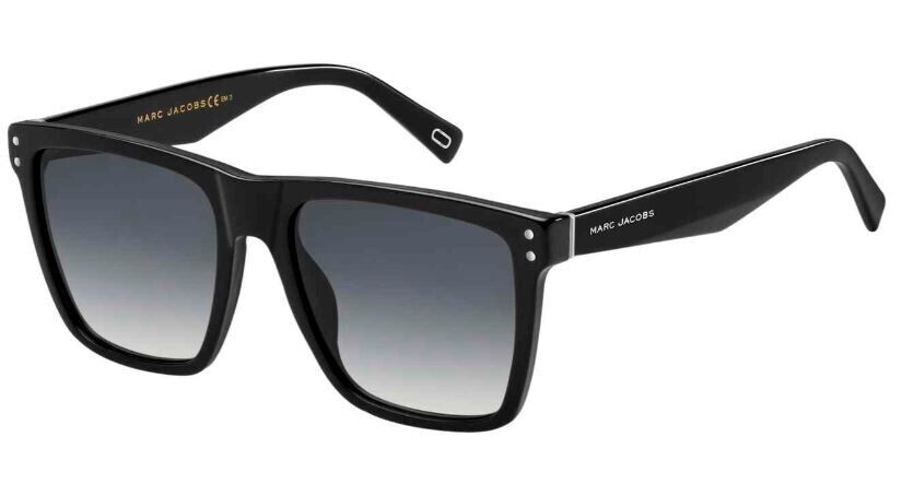 Marc Jacobs MARC-119/S 0807/9O Black/Grey Gradient Square Men's Sunglasses