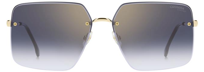 Carrera  3044/S DM2/1V Gold/Havana/Blue Shaded Gold Mirrored  Women's Sunglasses