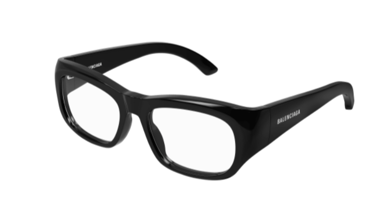 Balenciaga BB0269O 001 Black Square Women's Eyeglasses