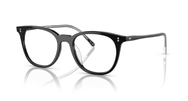 Oliver Peoples 0OV5538U Josianne 1005  Black Soft Round Men's Eyeglasses