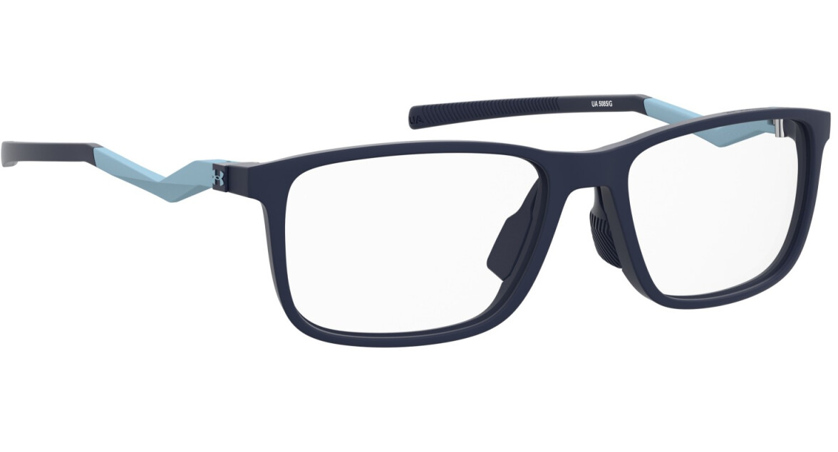 Under Armour UA 5085/G 737 Blue Multicolor Rectangular Men's Eyeglasses