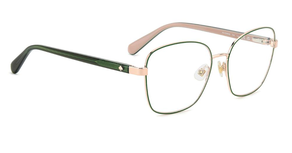 Kate Spade KORA/G 000 Rose Gold Square Women's Eyeglasses