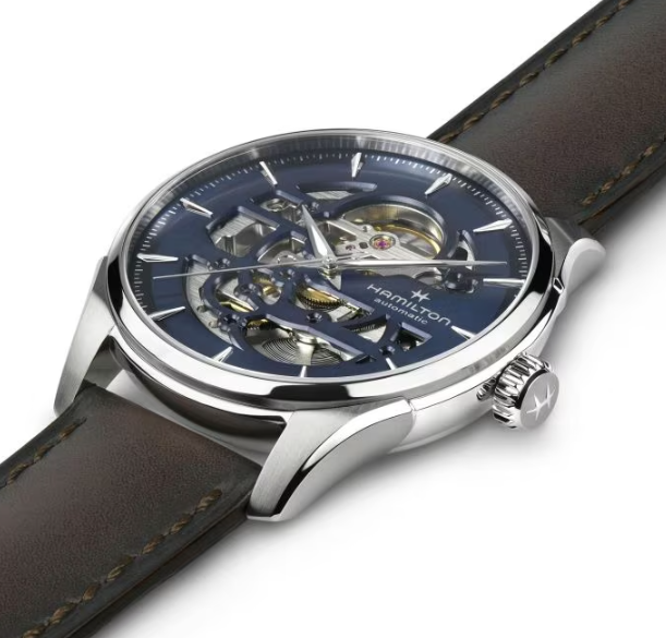 Hamilton Jazz Master Skeleton Auto Blue Dial Round Men's H42535541