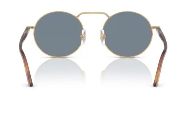 Persol 0PO1019S 113256 Gold/Light blue Oval Shape Unisex Sunglasses