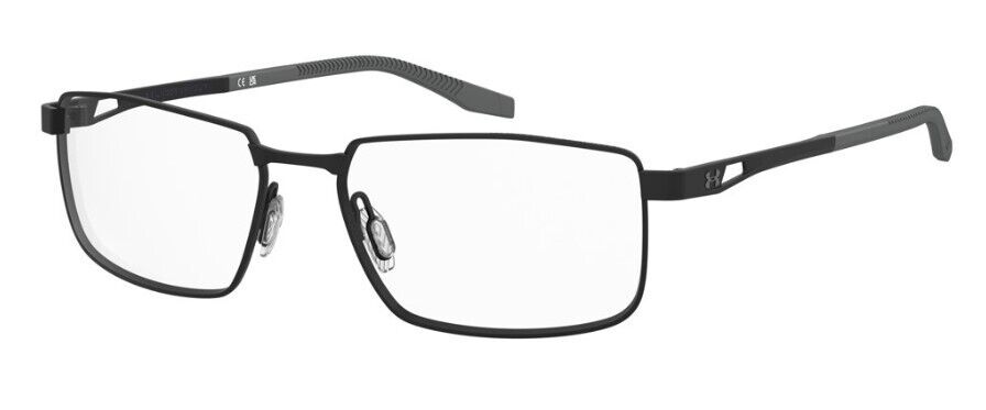 Under Armour UA 5077/G 003 Matte Black Rectangular Men's Eyeglasses