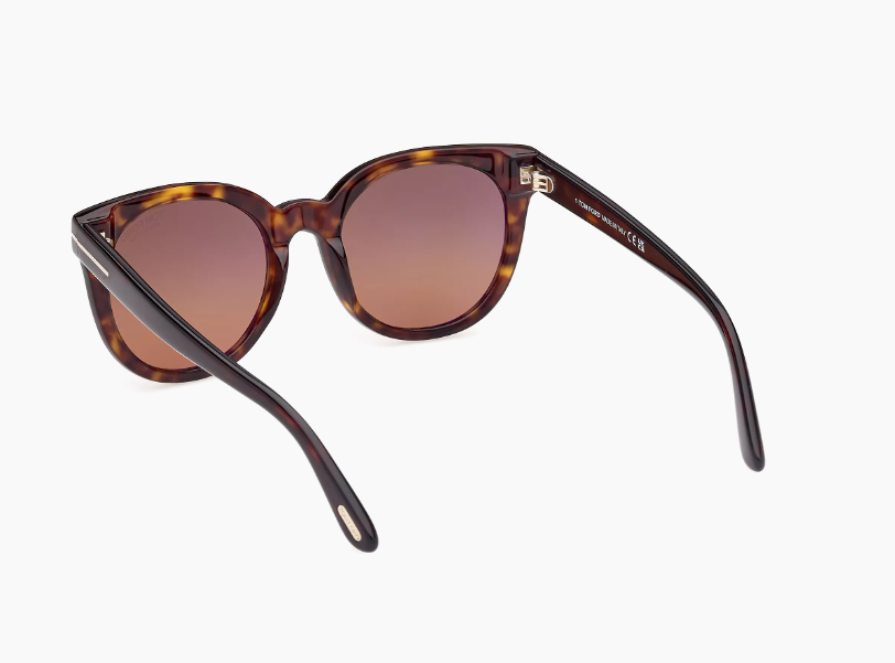 Tom Ford Moira FT1109 52H Brown/Cat eye Polarized Women's Sunglasses