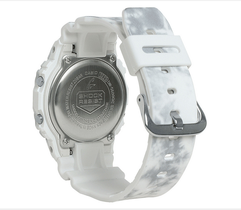 CASIO G-Shock DW5600GC-7  Limited Edition Resin Band Snow Camouflage Resin Band