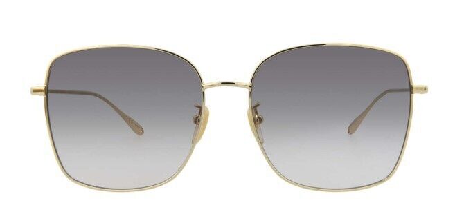 Gucci GG0394S 001 Gold/Grey Gradient Oversize Square Women's Sunglasses