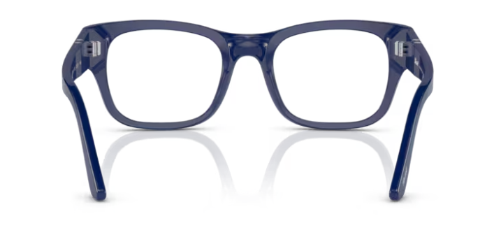 Persol 0PO 3297V 1170 Blue/Clear Rectangle Men's Eyeglasses