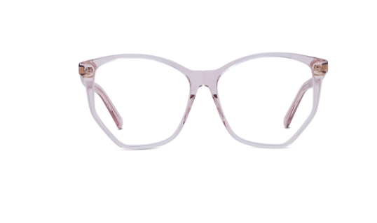 Christian Dior Spirito BI 4000 Transparent Pink Cat eye Women's Eyeglasses