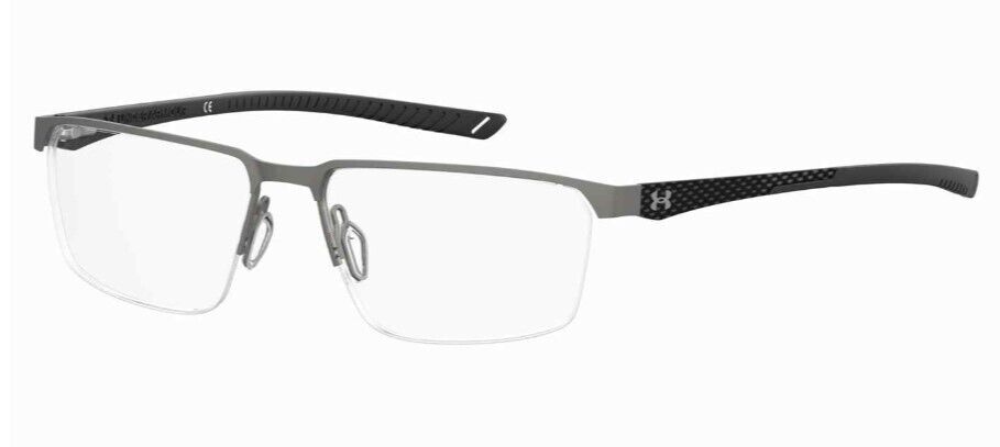 Under Armour  UA-5049/G 05MO-00 Grey Rectangular Men's Eyeglasses