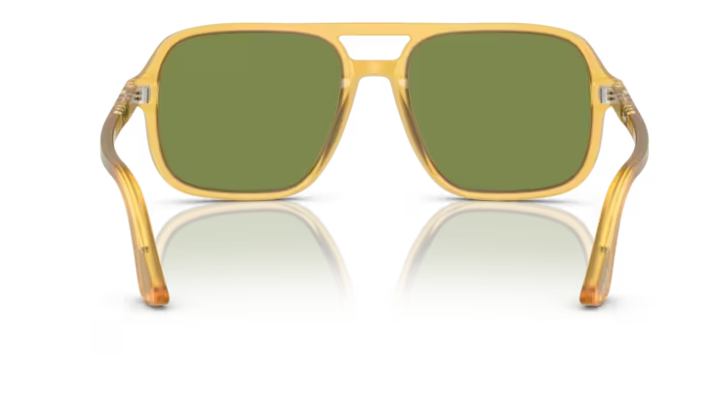 Persol 0PO3328S 204/4E Miele/Green 55mm Men's Sunglasses