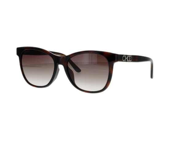 Jimmy Choo JUNE/F/S 0086/HA Havana /Brown Gradient Cat Eye Women's Sunglasses