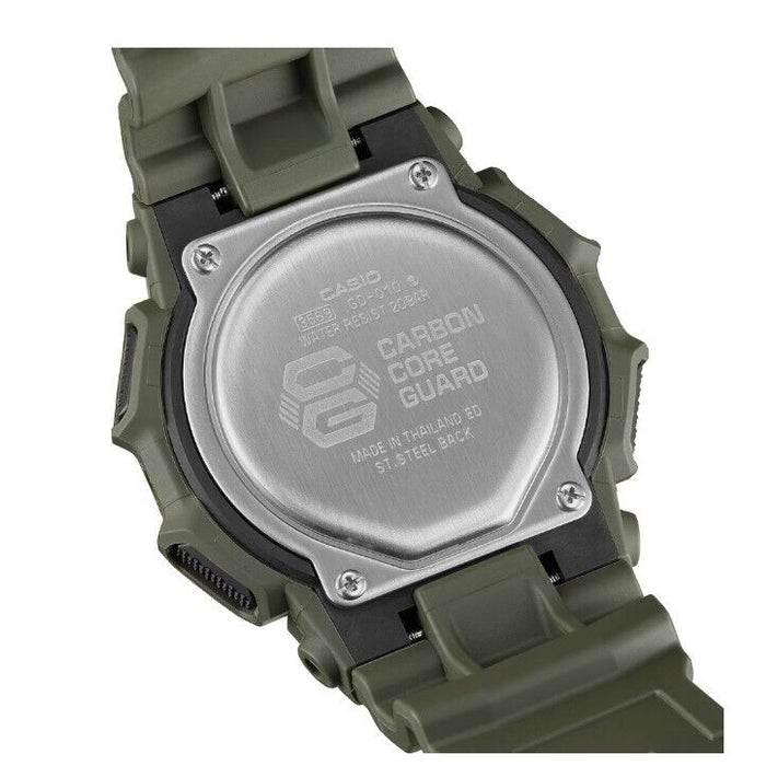 Casio G-Shock  Digital  Large Case Green Quartz Watch GD010-3CR