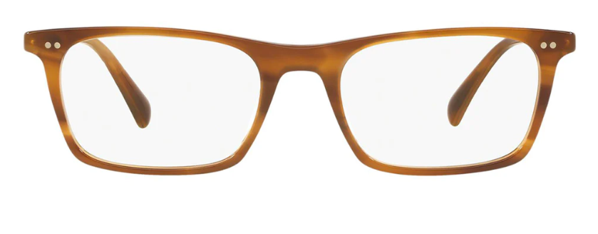 Oliver Peoples Teril OV5385U 1011  Brown Rectangle Men's Eyeglasses