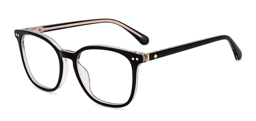 Kate Spade HERMIONE/G 807 Black Rectangular Women's Eyeglasses