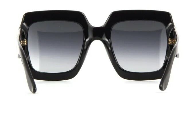 Gucci GG0053SN 001 Gradient Black/Gray Square Women's Sunglasses