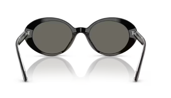 Oliver Peoples 0OV5565SU Lumar 1731R5 Black Carbon Grey Oval Women's Sunglasses