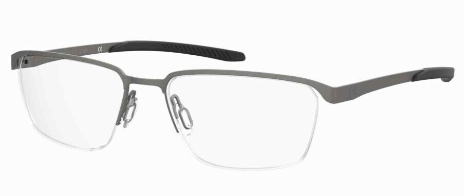 Under Armour  UA-5051/G 0R80-00 Matte Ruthenium Rectangular Men's Eyeglasses