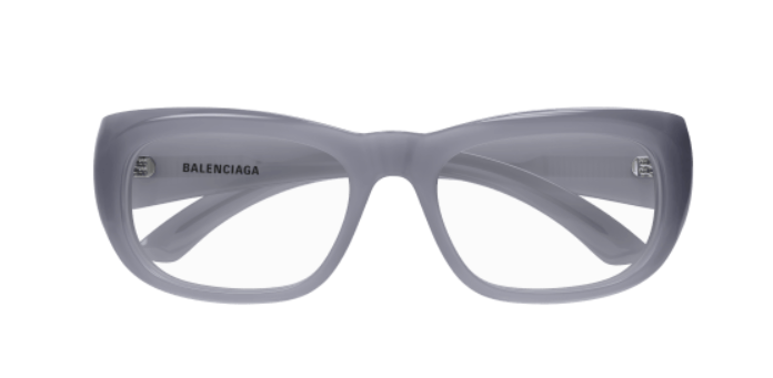 Balenciaga BB0269O 003 Grey Square Women's Eyeglasses