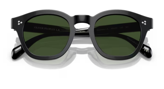 Oliver Peoples 0OV5382SU Boudreau l.a 100571 Black/Dark Green Men's Sunglasses