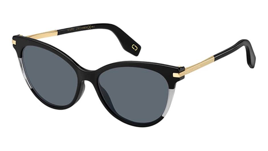Marc Jacobs MARC 295/S 807/ Black/Dark Grey Cat Eye Women's Sunglasses