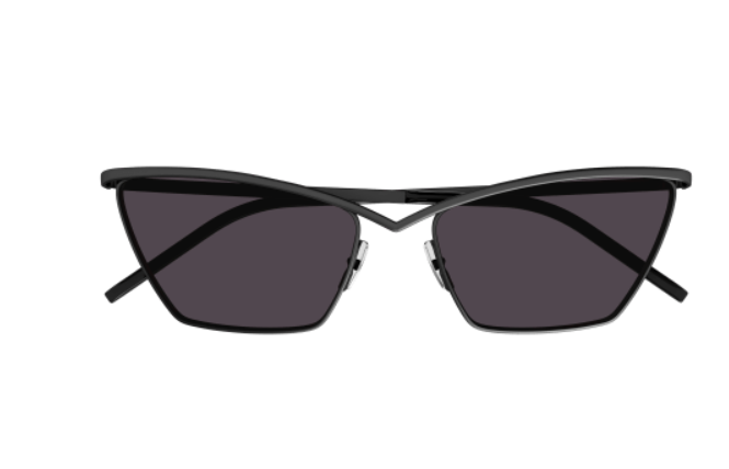 Saint Laurent SL 637 001 Black Cat Eye Women's Sunglasses