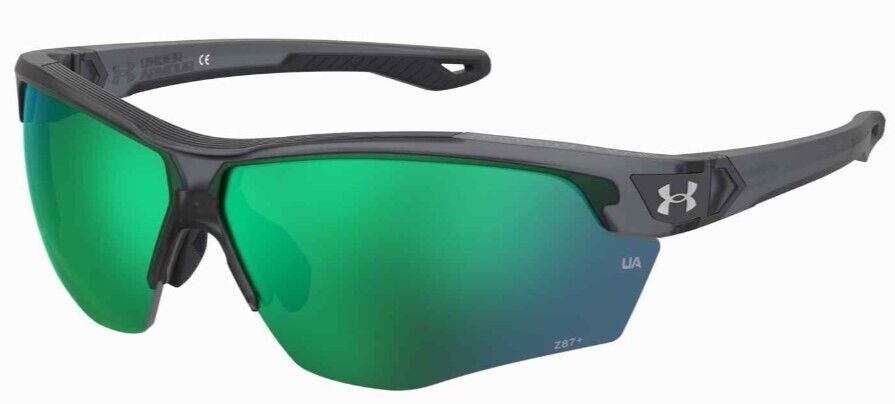 Under Armour  UA-Yard-Dual 063M-V8 Grey/Green Unisex Sunglasses