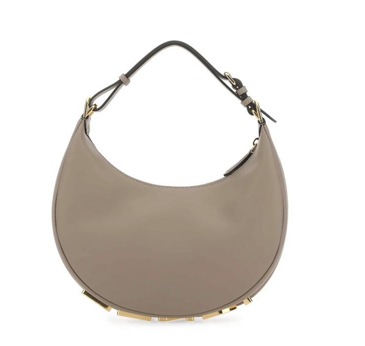 Fendi Fendigraphy Small beige Shoulder Bag 8BR798A5DY F1JCT