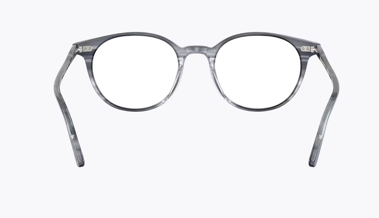 Oliver Peoples 0OVOV5429F Mikett 1688 Navy Smoke 49MM Round Men'sEyeglasses