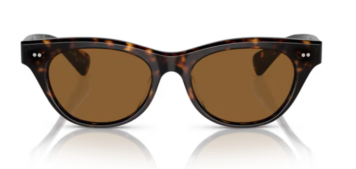 Oliver Peoples Avelin 0OV5541SU 100953 Havana/True Brown Women's Sunglasses