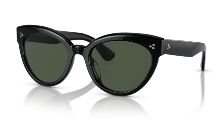 Oliver Peoples OV5355SU Roella10059A Black/DarkGreen Polarized Women'sSunglasses