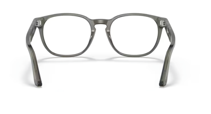 Persol 0PO 3283V 1135 Black gradient grey/Clear Soft Square Men's Eyeglasses