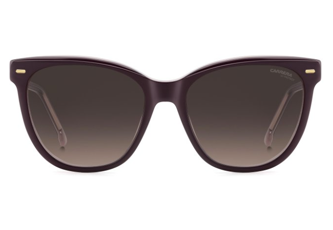 Carrera  3043/S OT7 Plum/Havana Brown Shaded Cat Eye Women's Sunglasses