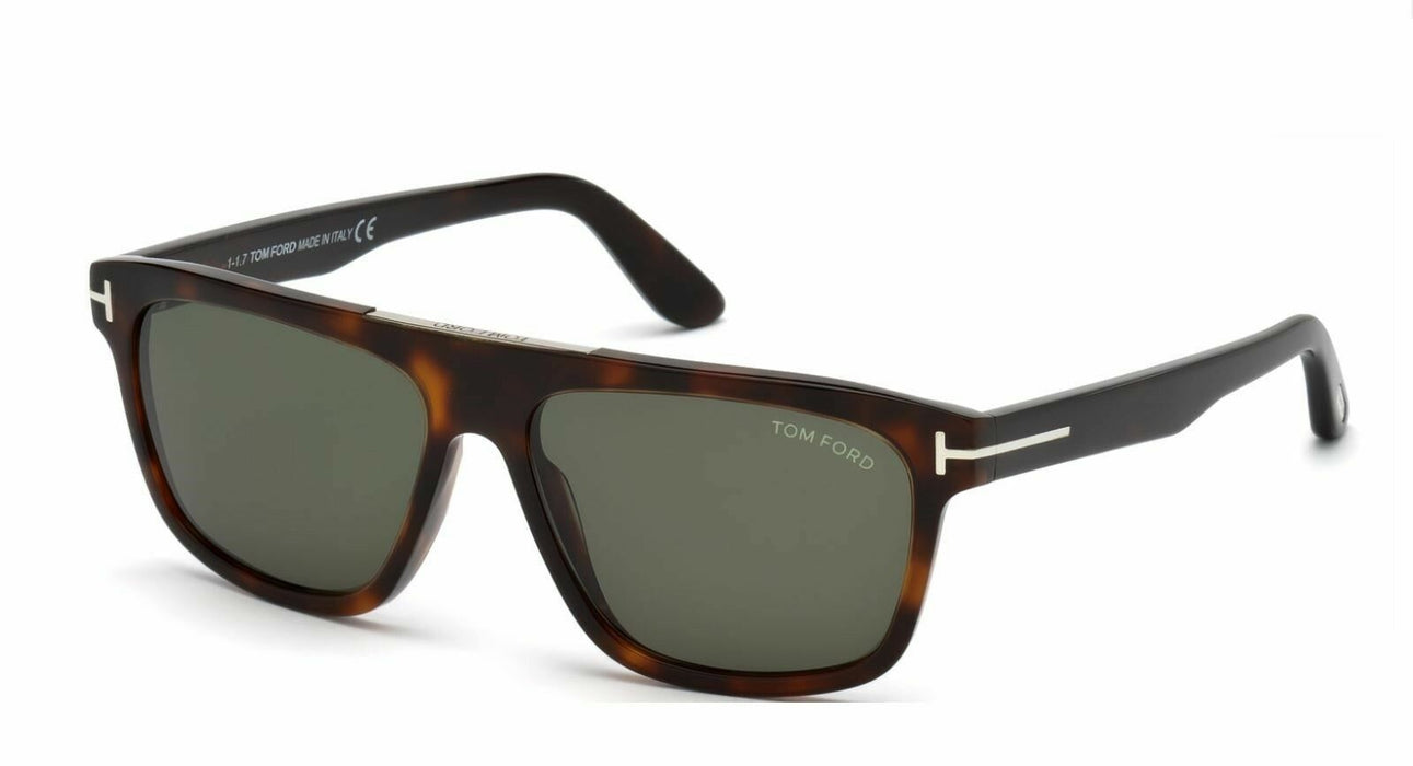 Tom Ford FT 0628 Cecilio 02 52N  Dark Havana Sunglasses