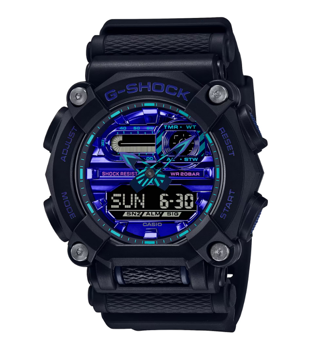 Casio G-Shock Analog Digital Shock Resistant Black Men's Watch GA900VB-1A