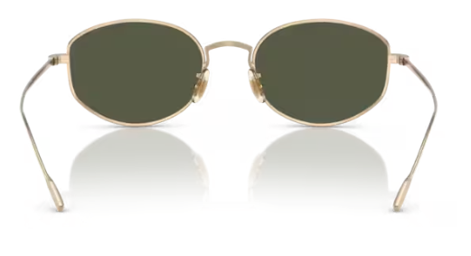 Oliver Peoples 0OV1347ST Estra 5340O8 Gold G-15 Goldtone Round Men's Sunglasses