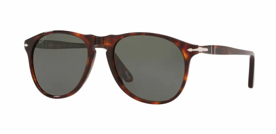 Persol 0PO 9649S 24/58 Havana/Gray Polarized Sunglasses