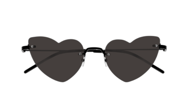 Saint Laurent SL 254 LOULOU 001 Black Cat eye Women's Sunglasses