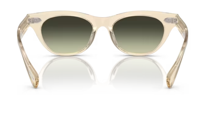 Oliver Peoples Avelin 0OV5541SU 1094BH Buff/Green Gradient Women's Sunglasses